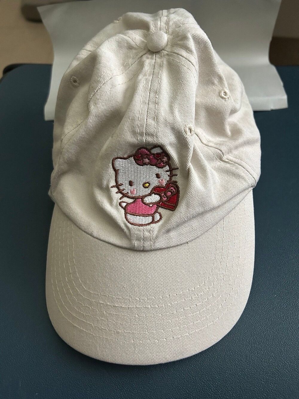 Sanrio Hello Kitty Cream and Pink Kids Hat